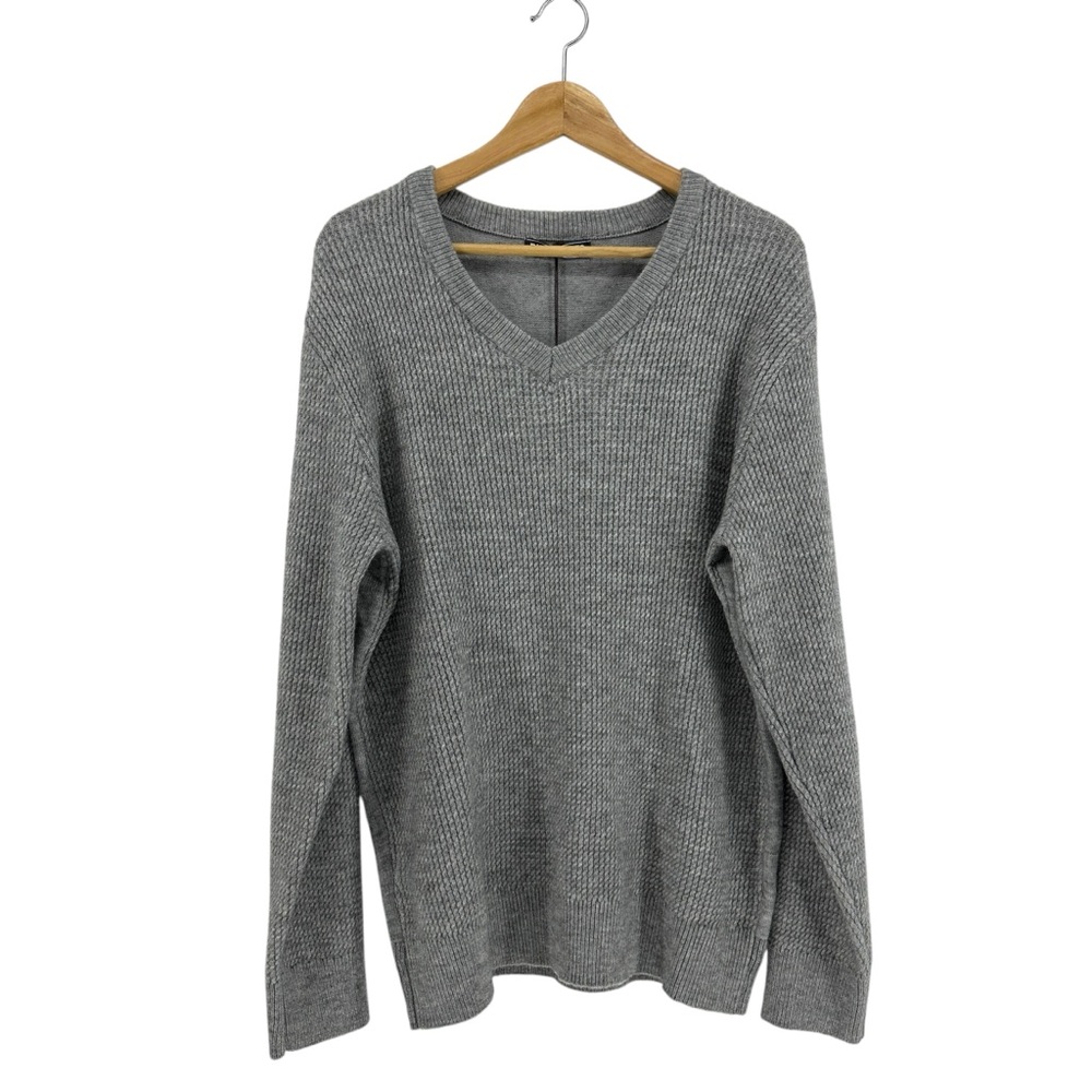 PJ PAUL JONES Mens V-Neck Sweaters Pullover Sweater Knitwear